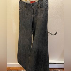 Level 99 Anthropologie Wide Leg Jeans - 28” waist